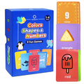 ALSOLIFE Shape & Number Flash Cards